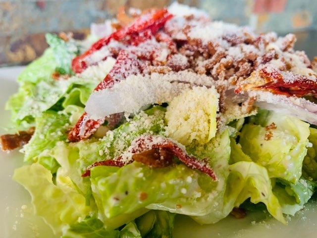 A Family Meal-Substitute Your Garden Salad for Caesar Salad